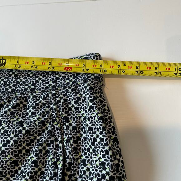 T By Talbots UPF 50 Skort Stretch Black White Sz XLP Pickleball Golf Hiking - Picture 12 of 13